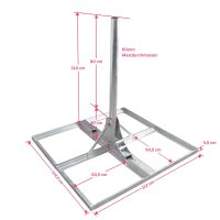 Flachdach / Terrassenständer Goliath STS 600