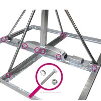 Terrassenständer / Windradhalter Goliath TW21020