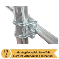 Doppel-Mastausleger Stahl 2 x 55 cm verzinkt