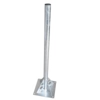 Standfuß Stahl 120cm STG 60 Rohr Ø60mm