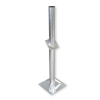 Wandhalter Stahl 70cm / Standfuß 120cm Koscom 76MM Durchmesser