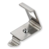 Hutschienenadapter 1 Port für Keystone Edelstahl