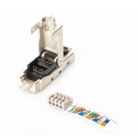 DIGITUS RJ45-Stecker CAT 6A geschirmt