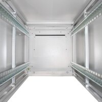 DIGITUS Standschrank 600x600(BxT) 19" 42HE grau