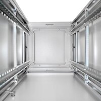 DIGITUS Standschrank 600x600(BxT) 19" 42HE grau