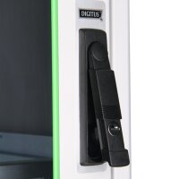 DIGITUS Standschrank 600x600(BxT) 19" 26HE grau