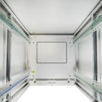 DIGITUS Standschrank 600x600(BxT) 19" 26HE grau