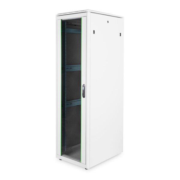 DIGITUS Standschrank 600x800 (BxT) 19" 42HE grau