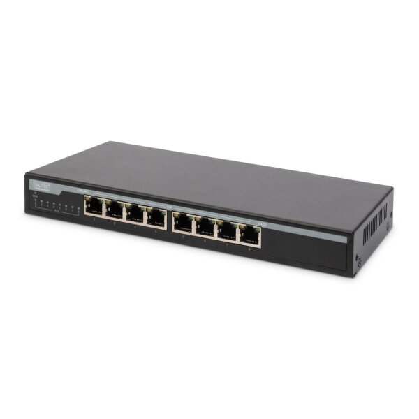 DIGITUS 8-Port Gigabit PoE Switch Desktop