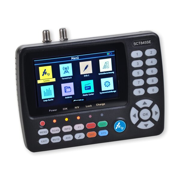 Messgerät SUMMIT SCT 845 SE DVBS2/S2X/C/T2