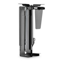 DIGITUS PC-Halterung für Schreibtisch, schwarz