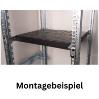 Koscom Fachboden für 600mm Schränke Schwarz