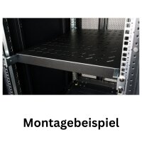 Koscom Fachboden für 1000mm Schränke Schwarz