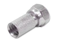 F-Stecker 7,5mm            VE=100Stück