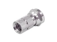Stecker F 6mm aufdrehbar     VE=100Stück