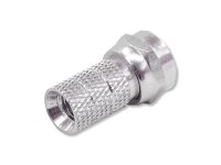 Stecker F 5mm aufdrehbar     VE=100Stück