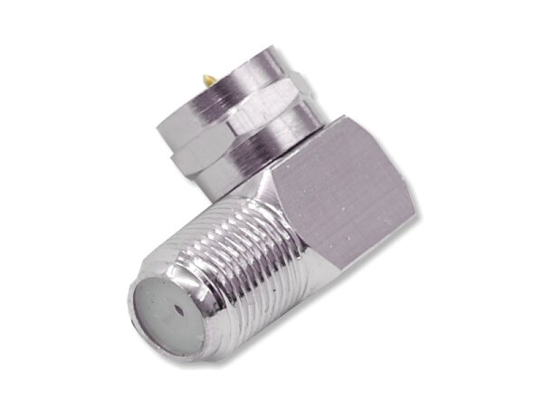 F-Winkelstecker Stecker > Buchse einzeln