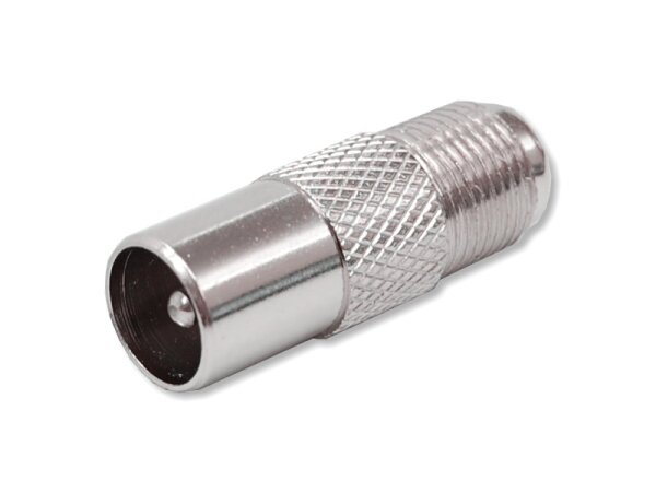 Adapter F-Buchse > IEC-Stecker einzeln