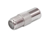 Adapter F-Buchse > IEC-Stecker einzeln