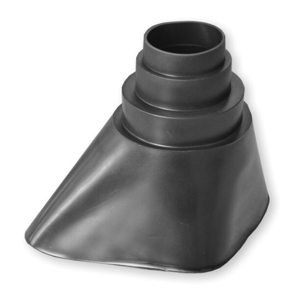 Gummitülle / Montagestutzen 38-60mm schwarz