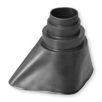 Gummitülle / Montagestutzen 38-60mm schwarz
