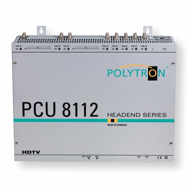 Polytron PCU 8112 8xDVB-S/S2/C/T/T2 > DVB-C 4xCI