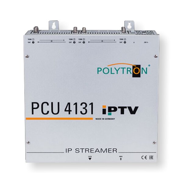 Polytron PCU 4131 4xDVB-S/S2/C/T/T2 > IPTV