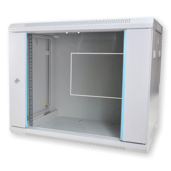 Koscom Wandschrank Premium 19" KNS-P-19 9-A montiert