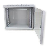 Koscom Wandschrank Premium 19" KNS-P-19 9-A montiert