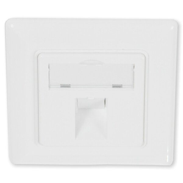 Koscom Keystone Leerdose für 1 Modul UP reinweiß