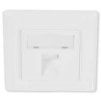 Koscom Keystone Leerdose für 1 Modul UP reinweiß