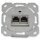 Koscom Netzwerkdose CAT6A horizontal 2x RJ45