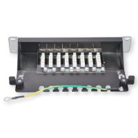 Koscom Patchpanel CAT6A  8 Port 1 HE 10"