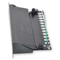 Koscom Patchpanel CAT6A 12 Port 1 HE 10"