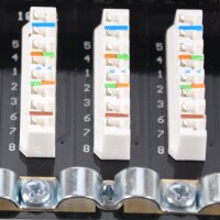 Koscom Patchpanel CAT6A 12 Port 1 HE 10"