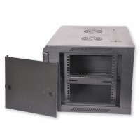 Koscom Wandschrank 19"black KNS-19 06-K Eleganz