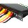 Koscom Patchpanel 19" 1HE CAT6A 24-fach Schwarz