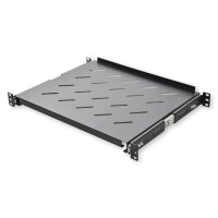 Koscom Fachboden ausziehbar 19" 1HE 35cm schwarz