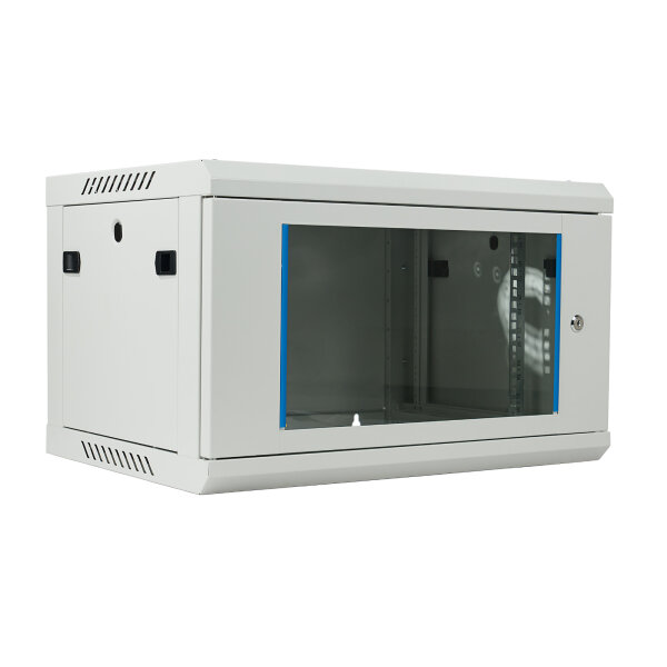 Koscom Wandschrank 19" 6HE 45cm Grau