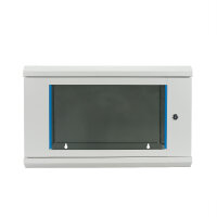 Koscom Wandschrank 19" 6HE 45cm Grau