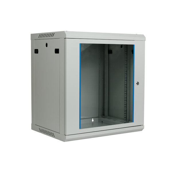 Koscom Wandschrank 19" 12HE 45cm Grau