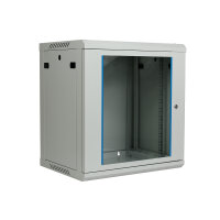 Koscom Wandschrank 19" 12HE 45cm Grau