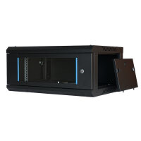 Koscom Wandschrank 19" 04HE 45cm Schwarz