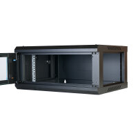 Koscom Wandschrank 19" 04HE 45cm Schwarz