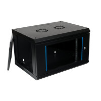 Koscom Wandschrank 19" 06HE 45cm Schwarz