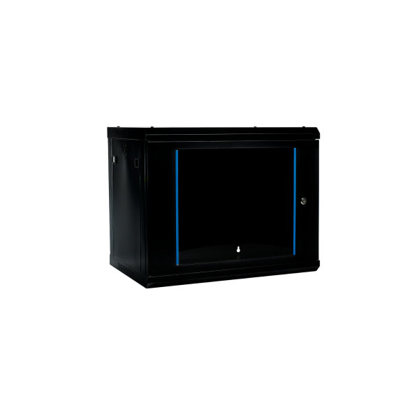 Koscom Wandschrank 19" 09HE 45cm Schwarz