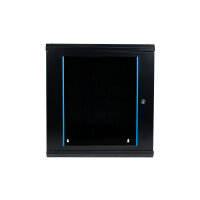 Koscom Wandschrank 19" 12HE 45cm Schwarz