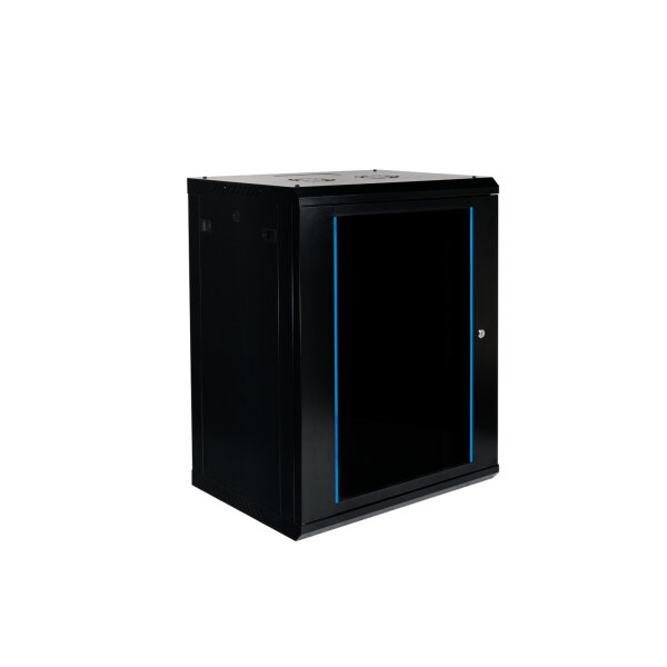 Koscom Wandschrank 19" 15HE 45cm Schwarz