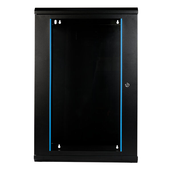 Koscom Wandschrank 19" 18HE 45cm Schwarz
