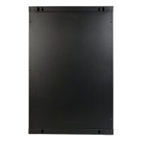 Koscom Wandschrank 19" 18HE 45cm Schwarz